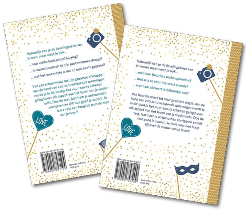Achterkant van Hoe goed ken jij je man / vrouw