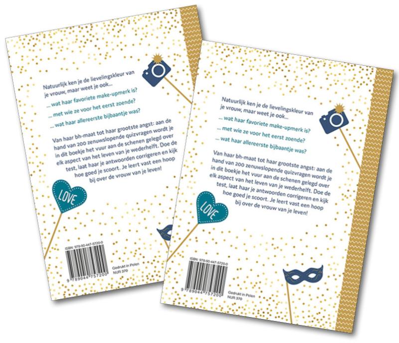 Achterkant van Hoe goed ken jij je vrouw (set 2ex.)