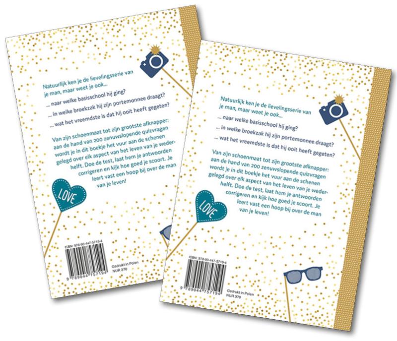 Achterkant van Hoe goed ken jij je man? set 2ex.