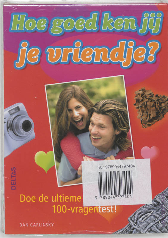 Achterkant van Hoe goed ken jij je vriendje set 2 ex