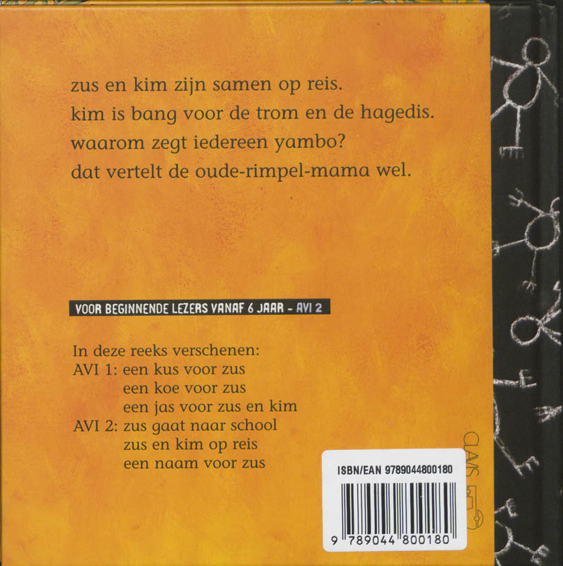 Achterkant van Een naam voor Zus