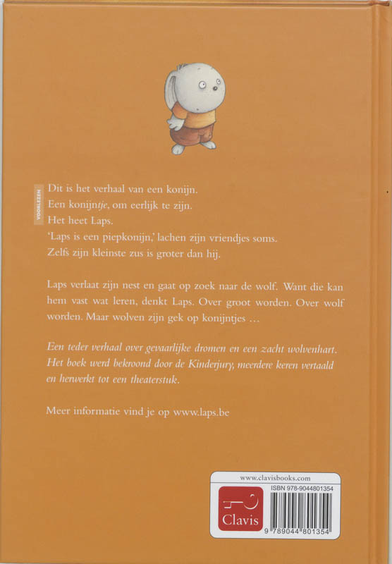 Achterkant van Wow, wat een wolf!