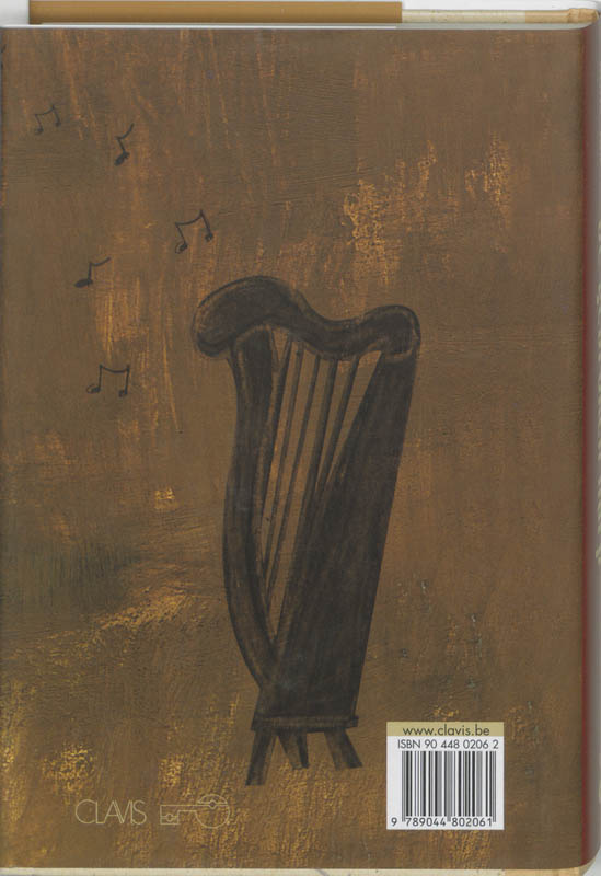 Achterkant van De gebroken harp