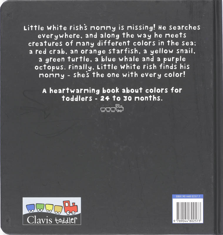 Achterkant van Little White Fish