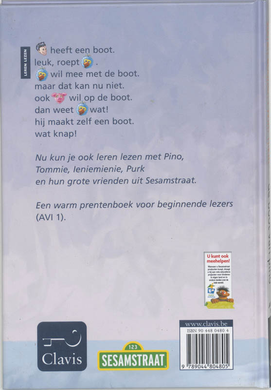 Achterkant van De boot van Pino