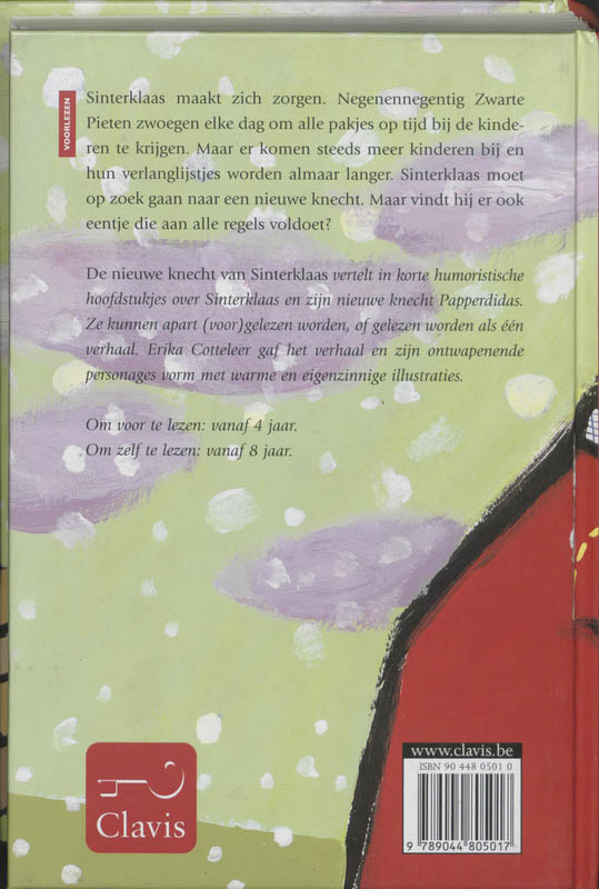 Achterkant van De nieuwe knecht van Sinterklaas
