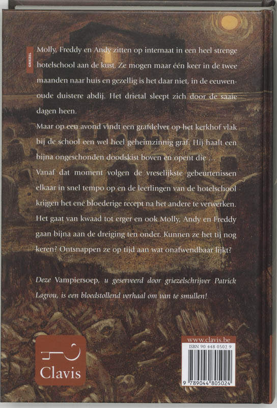 Achterkant van Vampiersoep