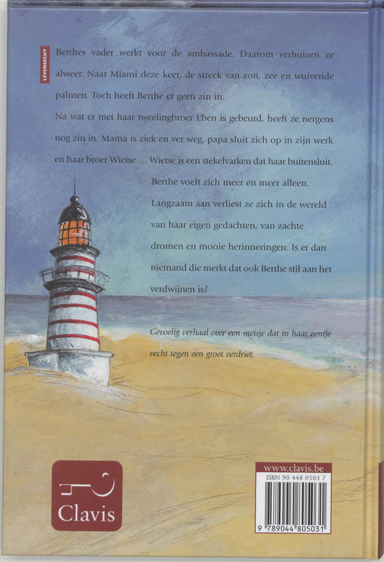 Achterkant van En de zee nam Eben mee
