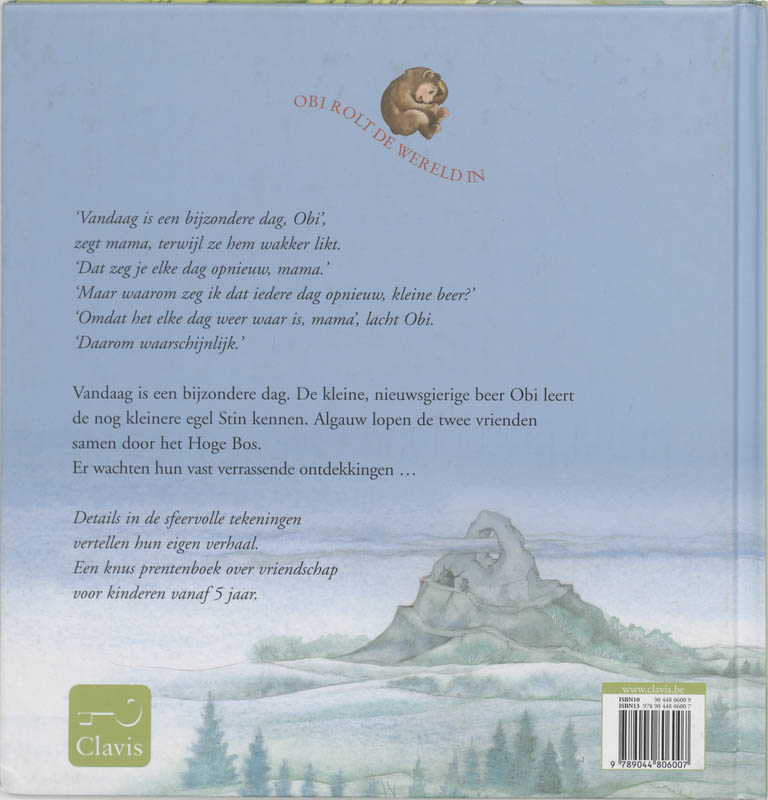 Achterkant van Obi vindt een vriend