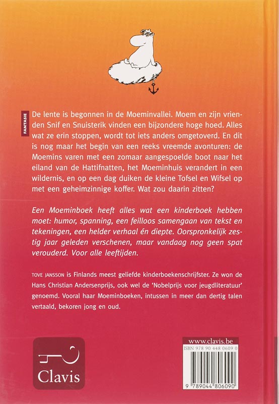 Achterkant van De hoed van de tovenaar