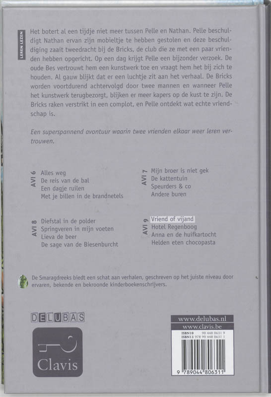 Achterkant van Vriend of vijand