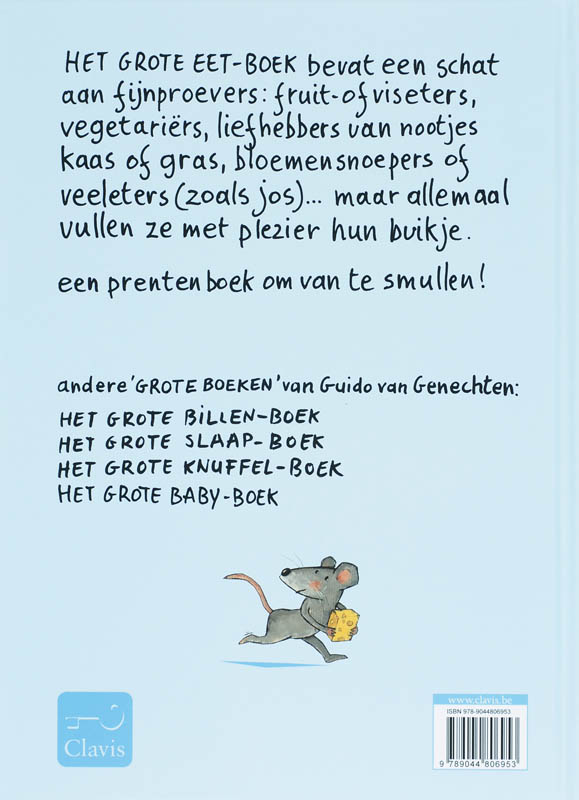 Achterkant van Het grote eet-boek