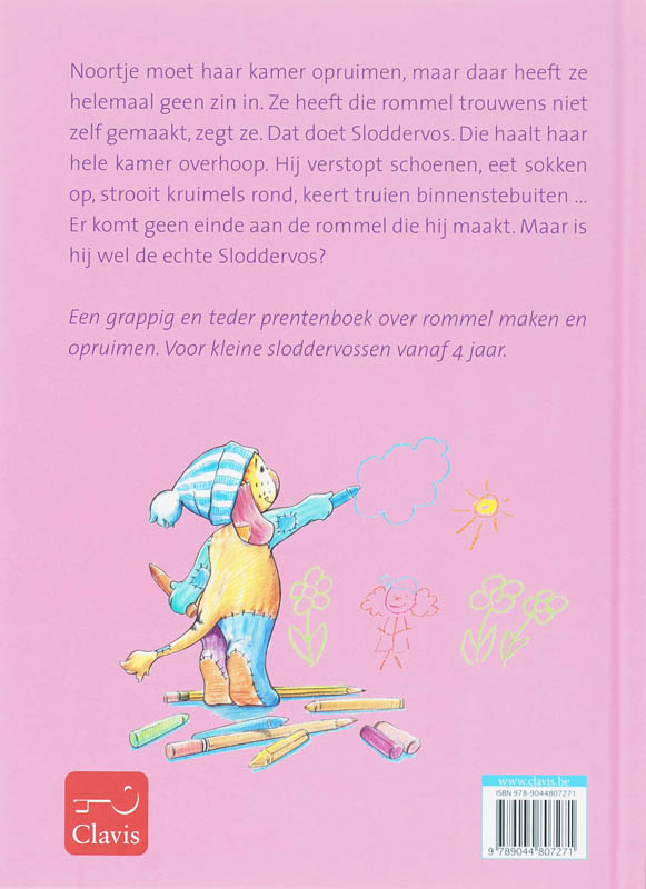 Achterkant van Sloddervos
