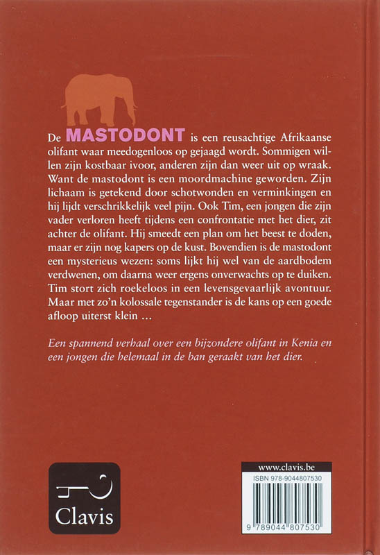 Achterkant van Mastodont
