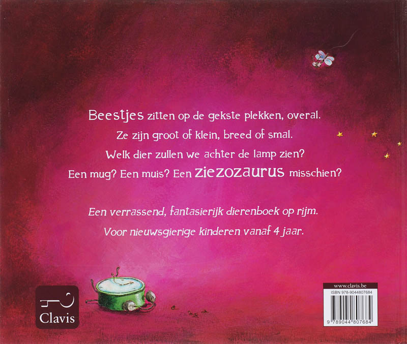 Achterkant van Ziezozaurus