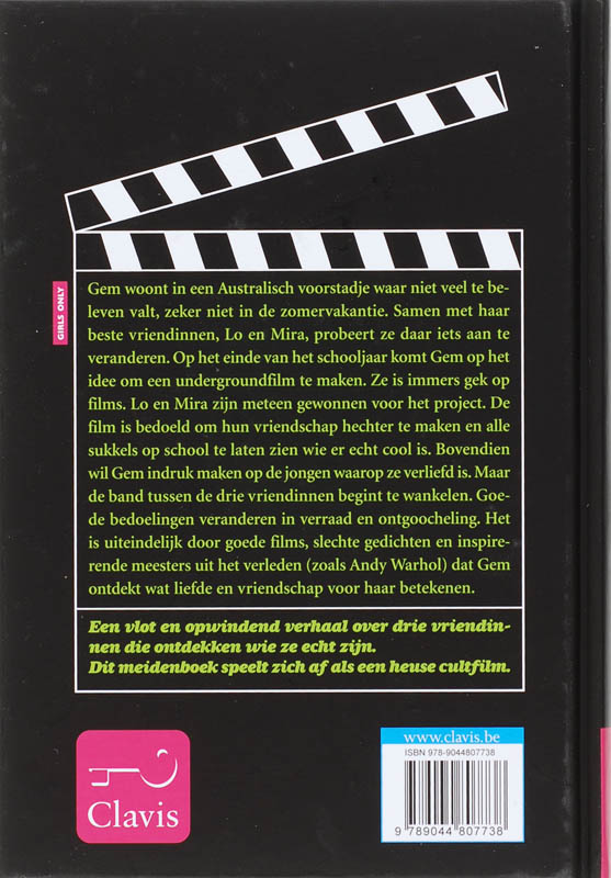 Achterkant van Bekentenissen van de teenage underground