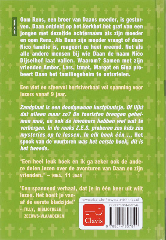 Achterkant van Het vergeten graf