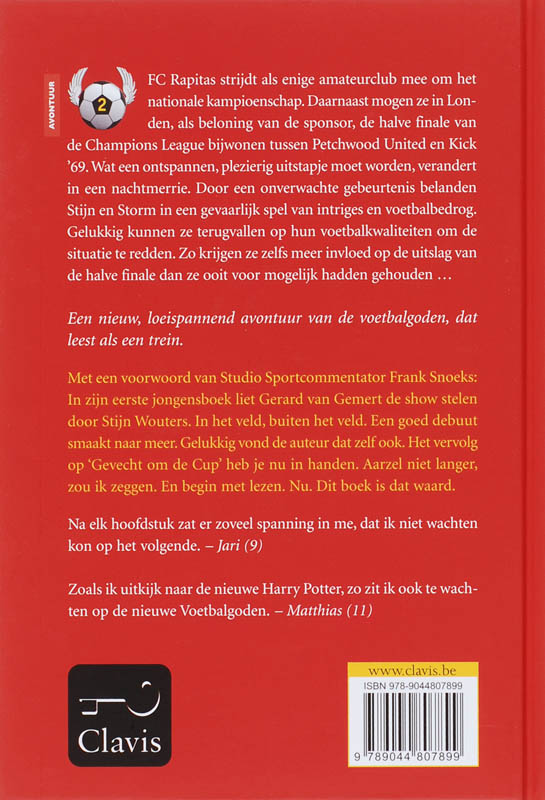 Achterkant van Gevaarlijk spel