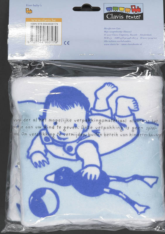 Achterkant van Blauw