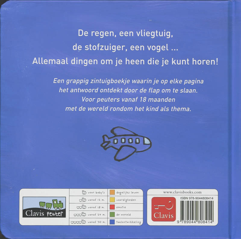 Achterkant van Wat hoor ik?