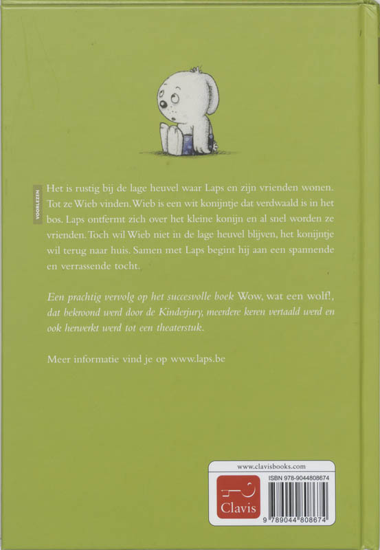 Achterkant van Laps en Wieb