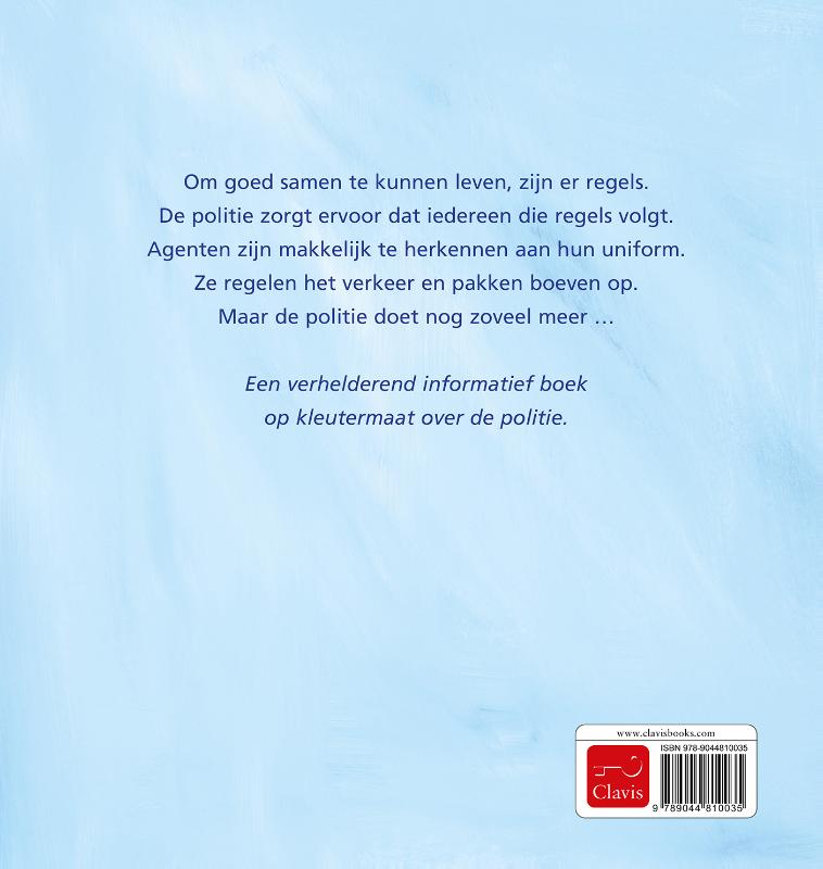 Achterkant van De politie