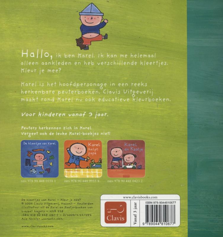 Achterkant van 3 jaar