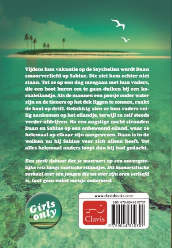 Achterkant van Alleen met z'n tweeën