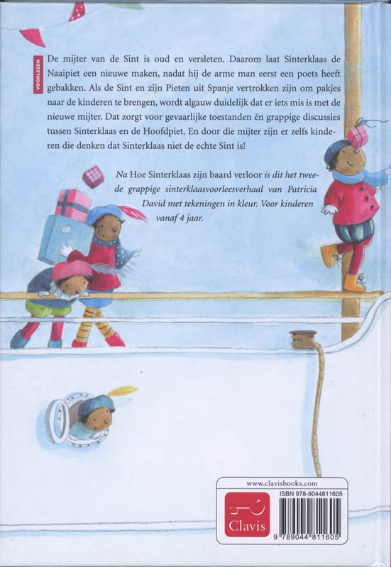 Achterkant van Vind je dit grappig, Sint?