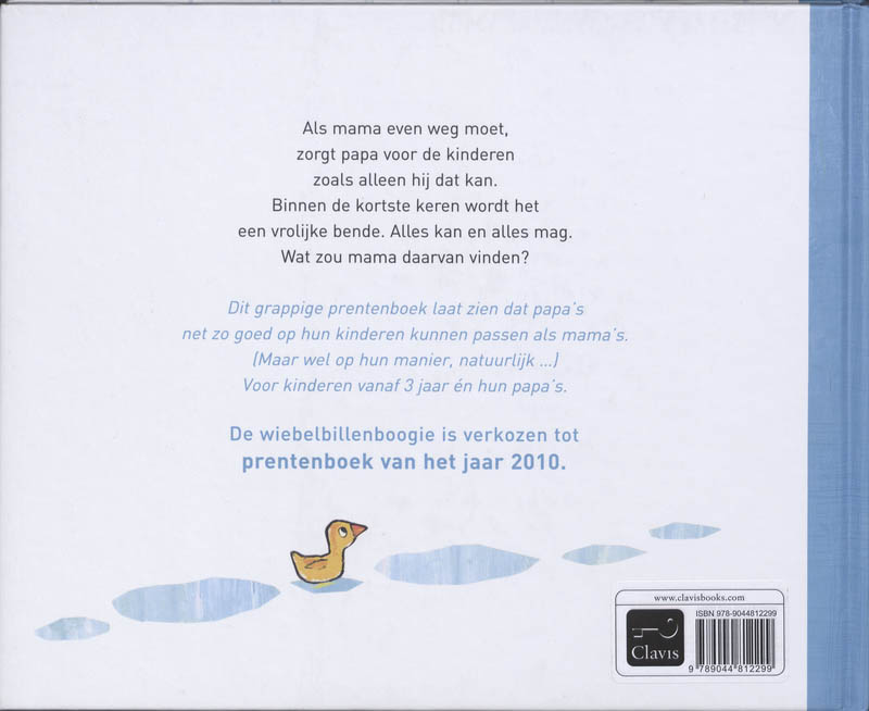 Achterkant van De wiebelbillenboogie