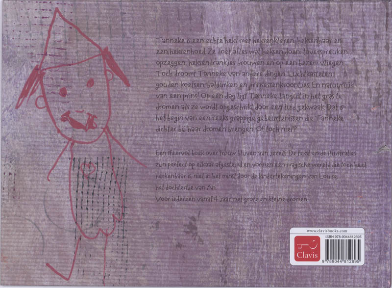 Achterkant van Tanneke de heksenprinses