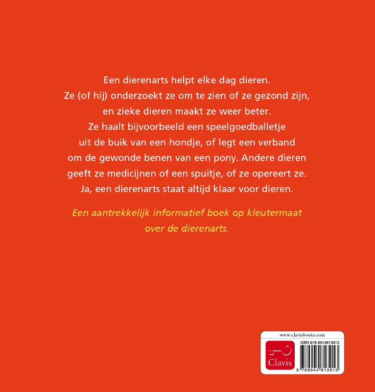 Achterkant van De dierenarts