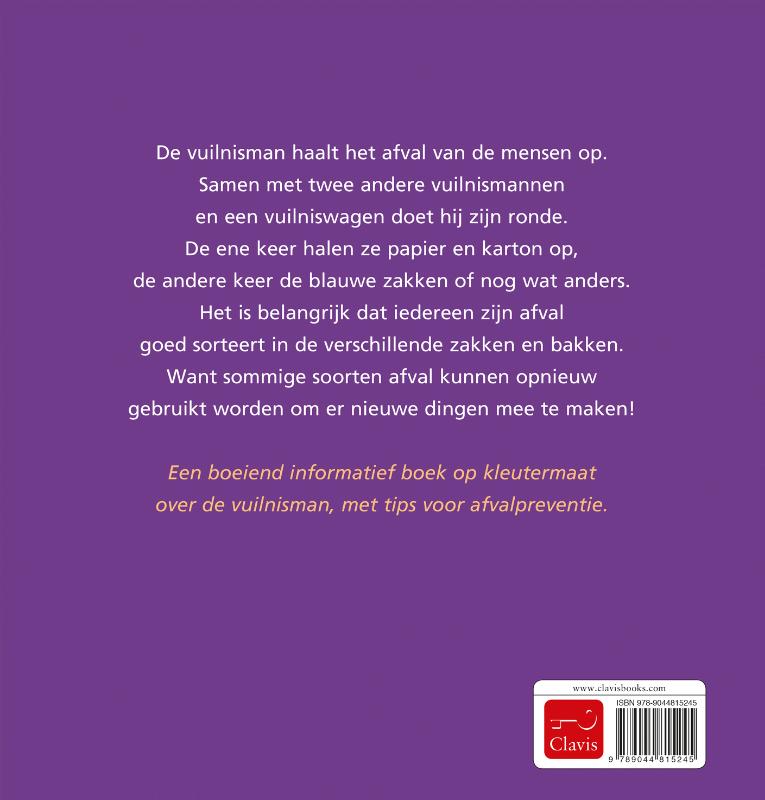 Achterkant van De vuilnisman