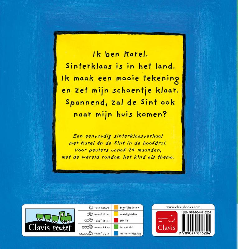 Achterkant van Karel viert sinterklaas