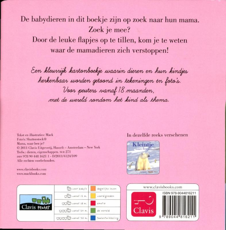 Achterkant van Mama, waar ben je?