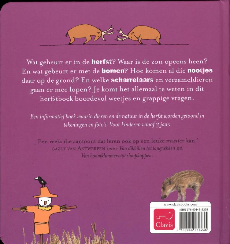 Achterkant van Van sprookjesbomen tot scharrelaars