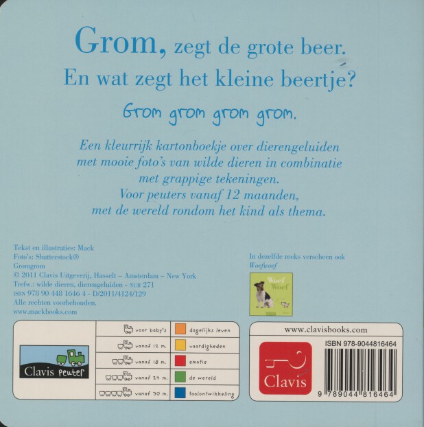 Achterkant van Grom Grom