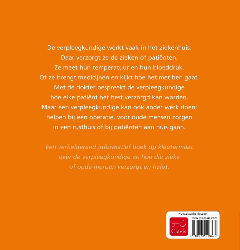 Achterkant van De verpleegkundige
