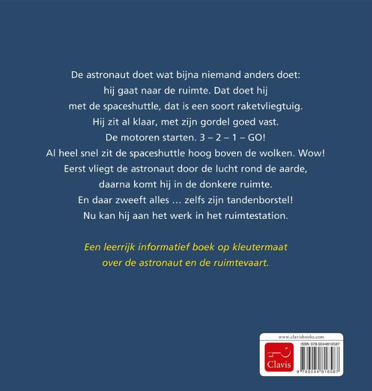Achterkant van De astronaut