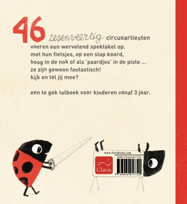 Achterkant van Circus 1*2*3