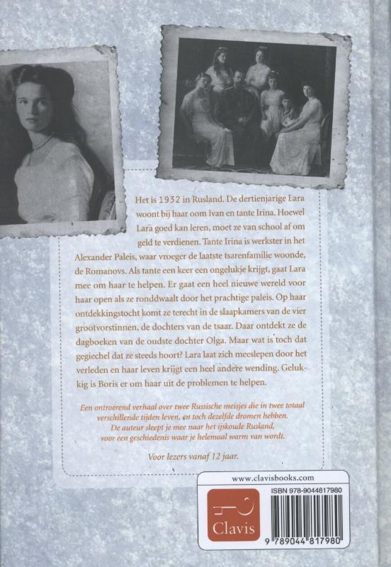 Achterkant van Lara