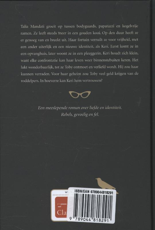 Achterkant van Wie gevonden wil worden