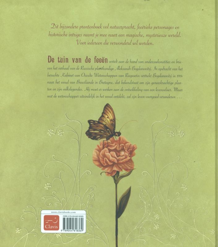 Achterkant van De tuin van de feeën