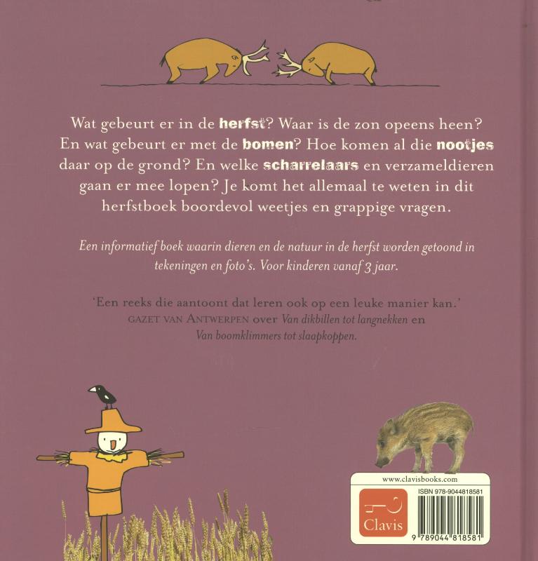 Achterkant van Van sprookjesbomen tot scharrelaars