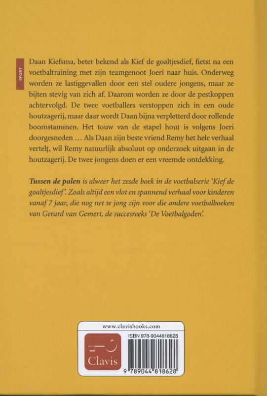 Achterkant van Tussen de palen