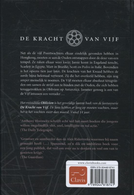 Achterkant van Oblivion