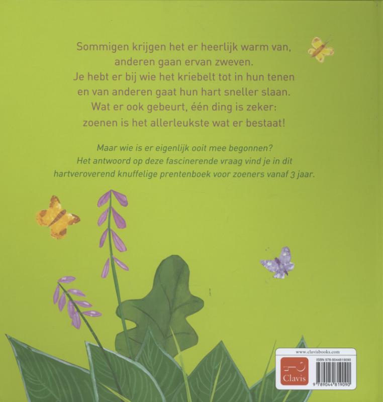 Achterkant van De allereerste zoen