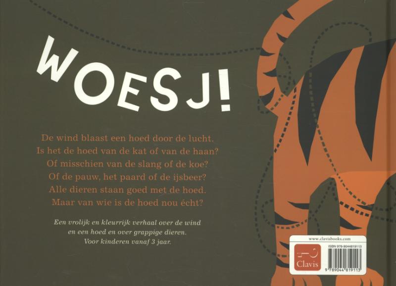 Achterkant van Woesj!