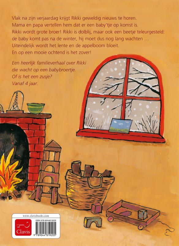 Achterkant van Rikki wordt grote broer