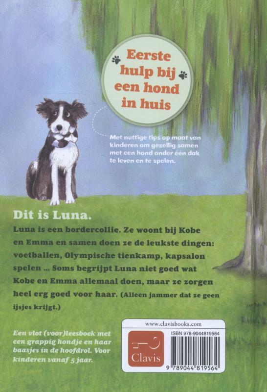 Achterkant van Waarom honden geen ijsjes mogen eten